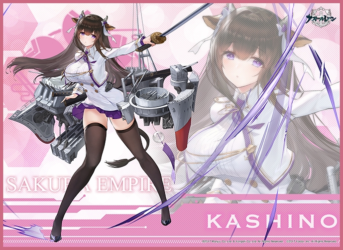 グッズ デスクマット アズールレーン Tcg万能プレイマット 樫野 ゲーマーズ キャラクターグッズ商品の総合通販