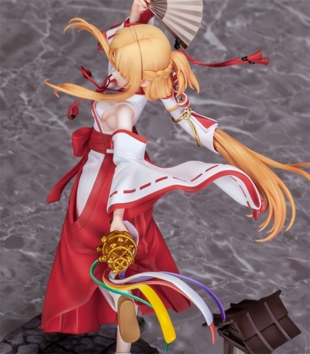 【フィギュア】ソードアート・オンライン アリシゼーション War of Underworld アスナ 巫女Ver. 1/7スケール PVC製塗装済完成品【特価】 サブ画像5