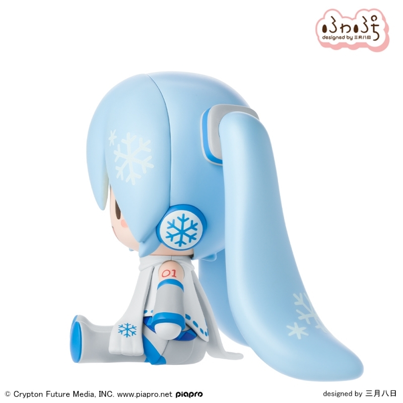 【フィギュア】初音ミクシリーズ ふわぷち デフォルメフィギュア 雪ミク サブ画像2