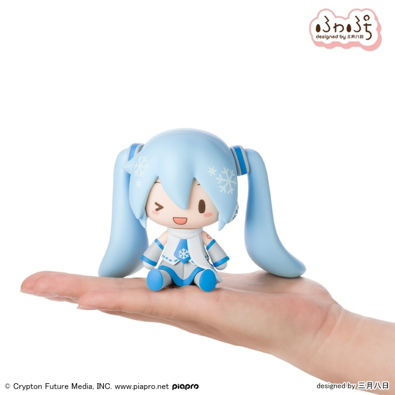 【フィギュア】初音ミクシリーズ ふわぷち デフォルメフィギュア 雪ミク サブ画像6