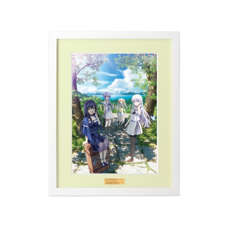【グッズ-ボード】Summer Pockets キービジュアル キャラファイングラフ