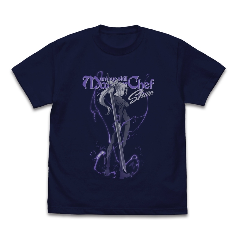 【グッズ-Tシャツ】転生したらスライムだった件 秘書シオン Ｔシャツ/NAVY-M