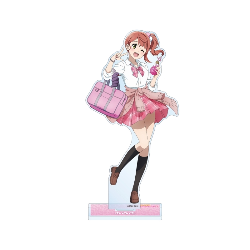 【グッズ-スタンドポップ】ラブライブ！虹ヶ咲学園スクールアイドル同好会 描き下ろし 上原歩夢 ギャル制服ver. BIGアクリルスタンド