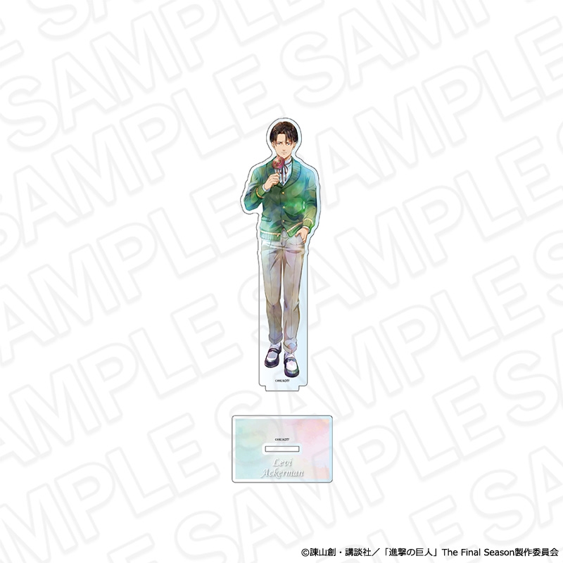 【グッズ-スタンドポップ】進撃の巨人 The Final Season デカアクリルスタンド PALE TONE series リヴァイ Break Time ver.