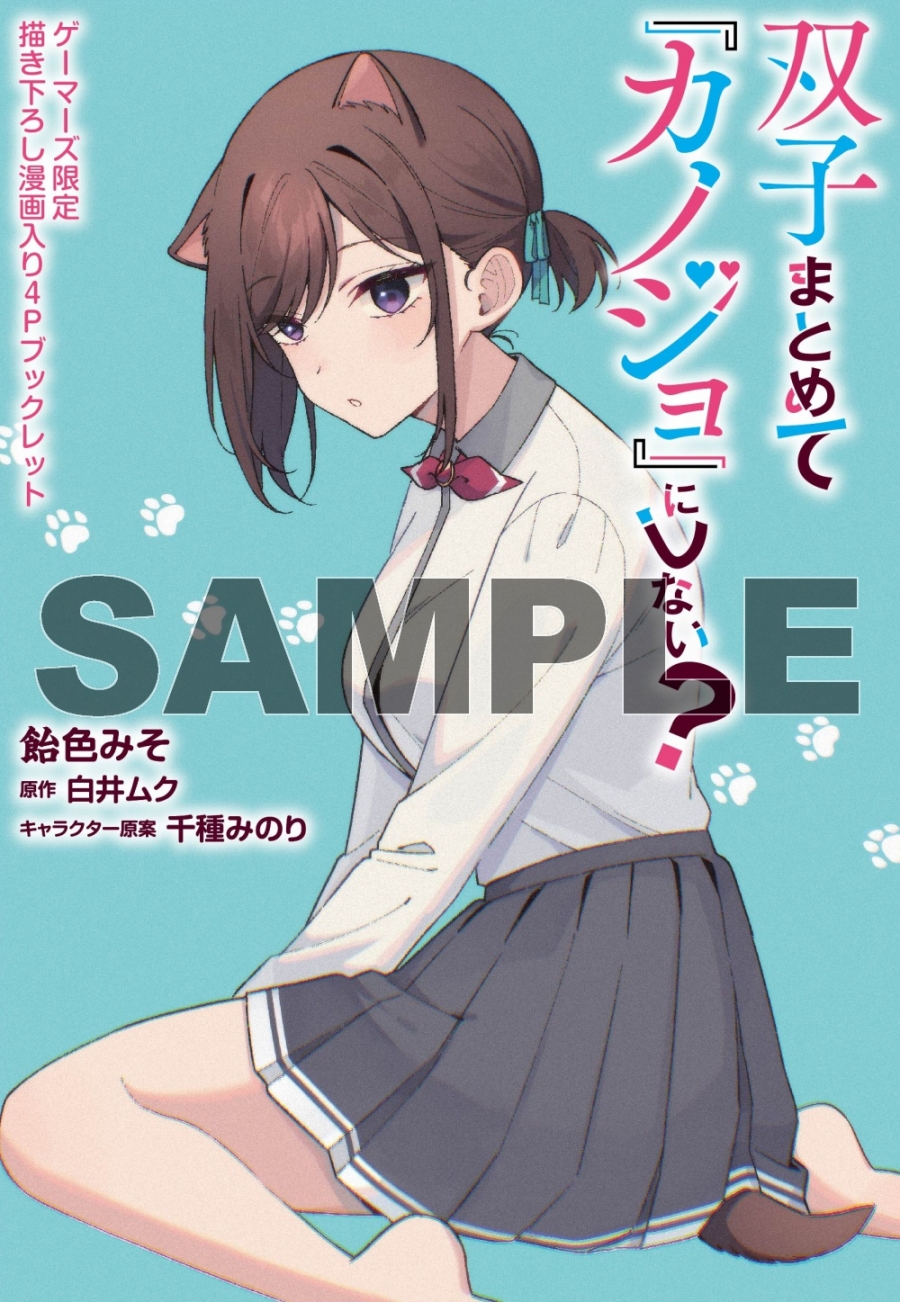 描き下ろし漫画入り4Pブックレット