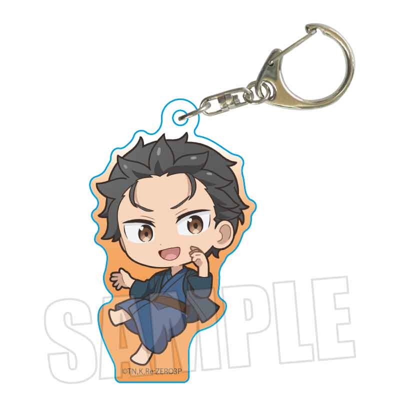 【グッズ-キーホルダー】Re:ゼロから始める異世界生活 ぷかっしゅアクリルキーホルダー 3rd season ver. ナツキ・スバル