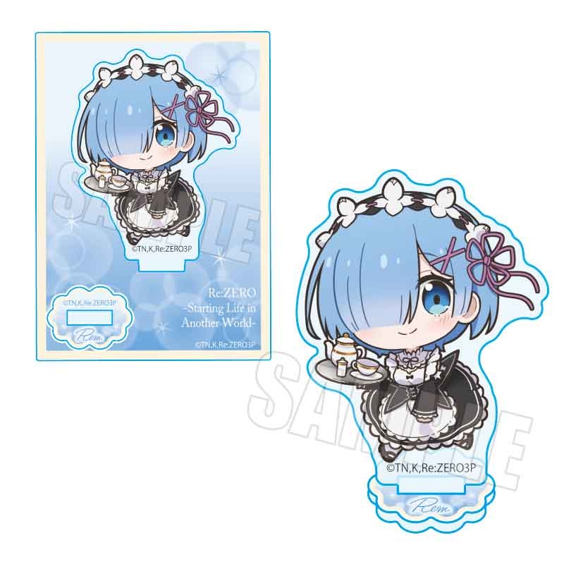 【グッズ-スタンドポップ】Re:ゼロから始める異世界生活 ぷかっしゅミニスタンド 3rd season ver. レム(メイド)