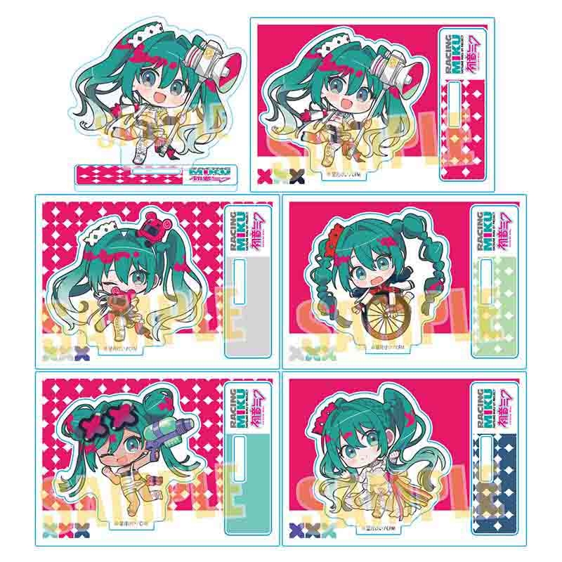 【グッズ-スタンドポップ】レーシングミク 2025 トレーディングミニスタンド