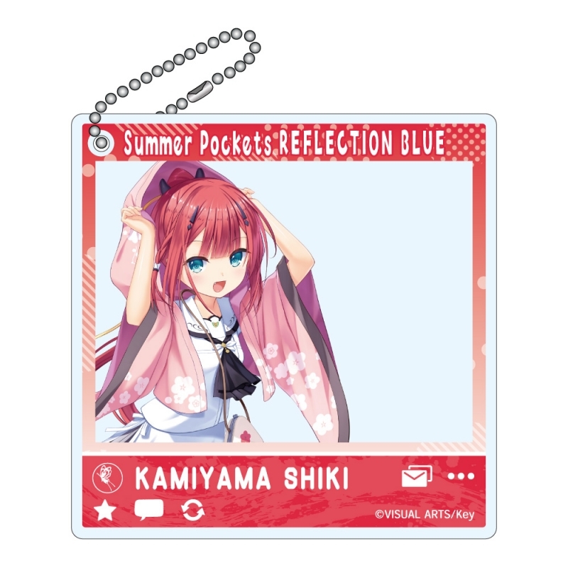 【グッズ-キーホルダー】Summer Pockets REFLECTION BLUE SNSぽいアクリルキーホルダー 神山識
