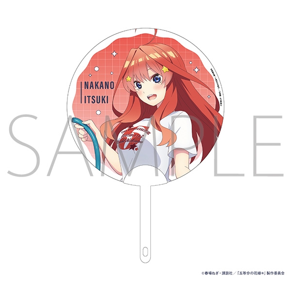 【グッズ-うちわ】五等分の花嫁＊ クリアうちわ/中野五月
