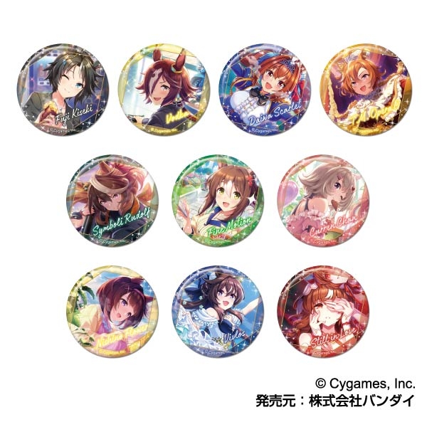 【グッズ-バッチ】ウマ娘 プリティーダービー CANバッジ Vol.6 A