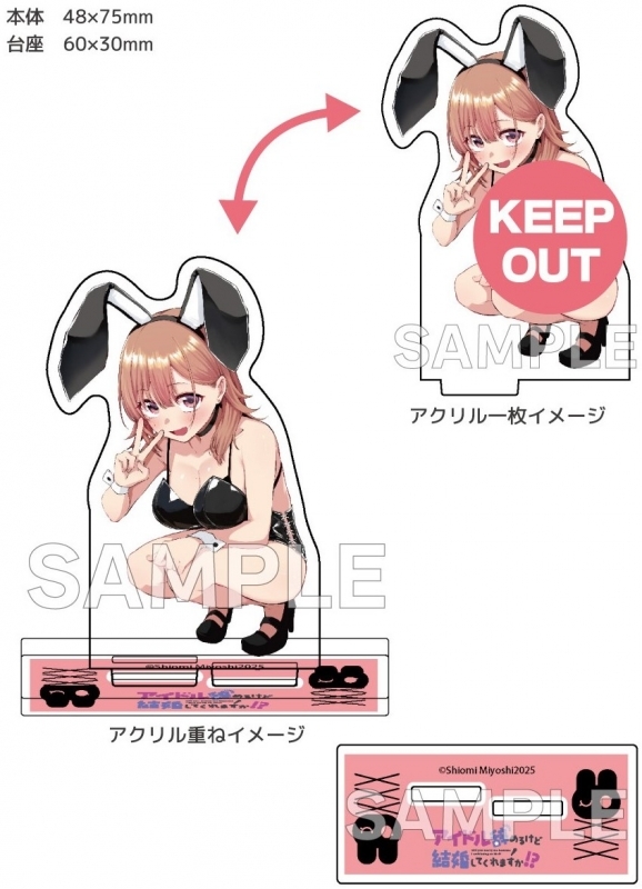 【コミック】アイドル辞めるけど結婚してくれますか!?(3) ゲーマーズ限定版【描き下ろし着せ替えアクリルスタンド付】 サブ画像2