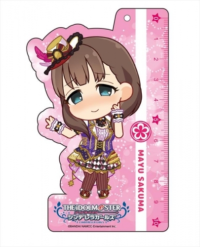 【グッズ-キーホルダー】アイドルマスター シンデレラガールズ スケールキーホルダー 佐久間まゆ