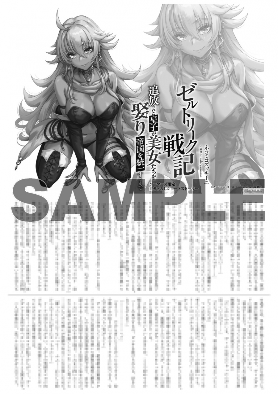 ネコミコズッキーニ先生書き下ろしSSペーパー
