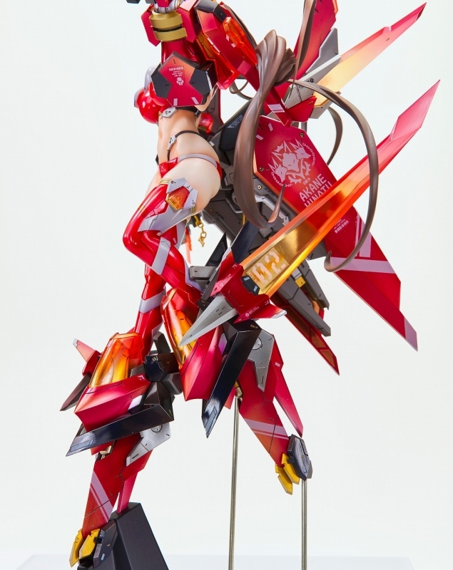 【フィギュア】ヴェルテクス・オリジナルズ オービットガールズ ENTRY NO.02 アカネ・ヒナツ ノンスケール ABS製塗装済み完成品 サブ画像3