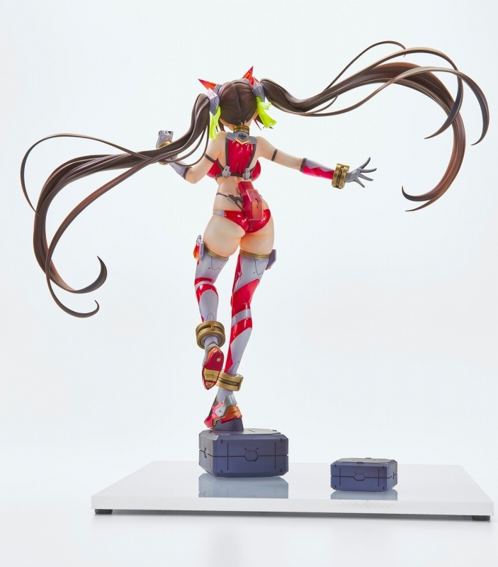 【フィギュア】ヴェルテクス・オリジナルズ オービットガールズ ENTRY NO.02 アカネ・ヒナツ ノンスケール ABS製塗装済み完成品 サブ画像9