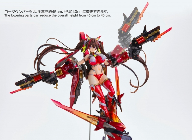 【フィギュア】ヴェルテクス・オリジナルズ オービットガールズ ENTRY NO.02 アカネ・ヒナツ ノンスケール ABS製塗装済み完成品 サブ画像10