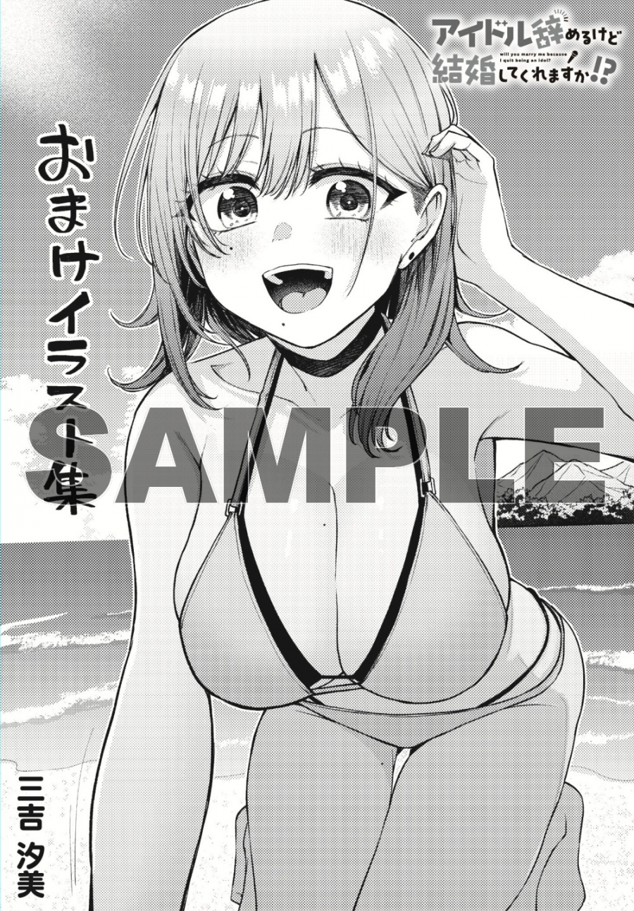 描き下ろし漫画入り4Pブックレット