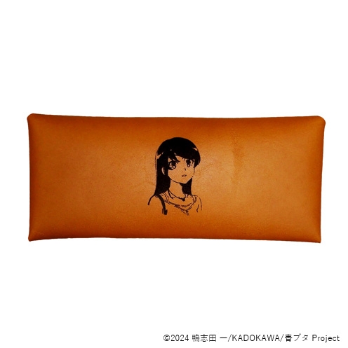 【グッズ-小物入れ】青春ブタ野郎はサンタクロースの夢を見ない レザーマルチケース 桜島 麻衣