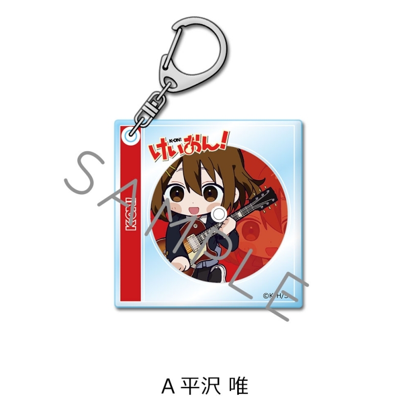 【グッズ-キーホルダー】けいおん！ アクリルキーホルダー A（平沢 唯）