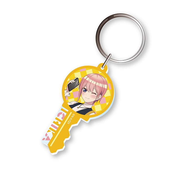 【グッズ-キーホルダー】五等分の花嫁∽ 鍵風トレーディングアクリルキーホルダー サブ画像2