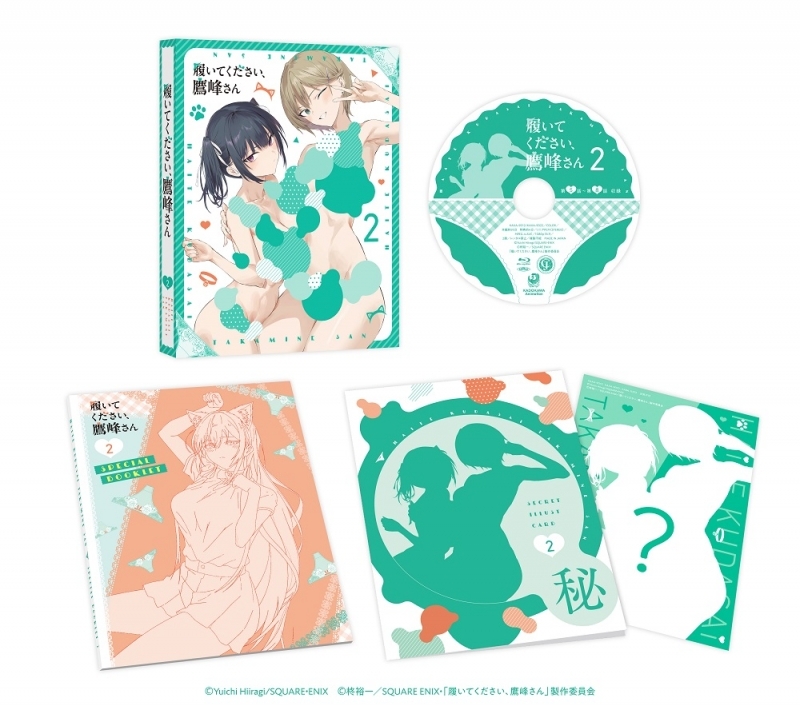 【DVD】TV 履いてください、鷹峰さん 第2巻 《通常版》 サブ画像2