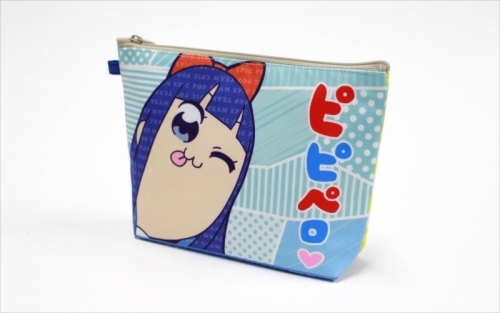 【グッズ-ポーチ】ポプテピピック 撥水ポーチ [すっぱかわいい ピピ美]