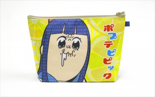 【グッズ-ポーチ】ポプテピピック 撥水ポーチ [すっぱかわいい ピピ美] サブ画像2
