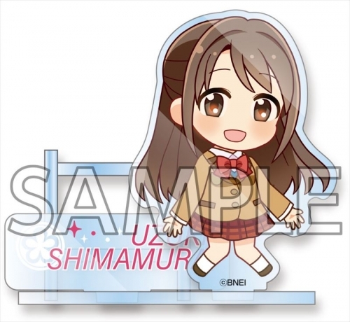 【グッズ-ペン立て】アイドルマスターシンデレラガールズ アクリルペンスタンド あしすたんど 島村 卯月