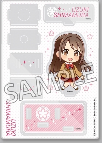 【グッズ-ペン立て】アイドルマスターシンデレラガールズ アクリルペンスタンド あしすたんど 島村 卯月 サブ画像2