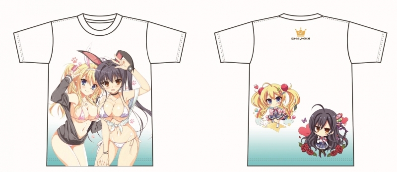 グッズ Tシャツ 金色ラブリッチェ 玲奈 絢華 立体視tシャツ M ゲーマーズ キャラクターグッズ商品の総合通販