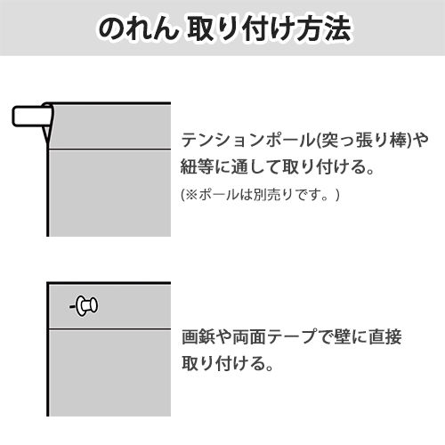 【グッズ-のれん】宇宙よりも遠い場所 のれん サブ画像3