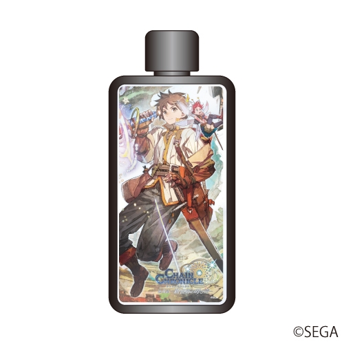 【グッズ-タンブラー・グラス】チェインクロニクル フレームスクエアボトル 01/主人公