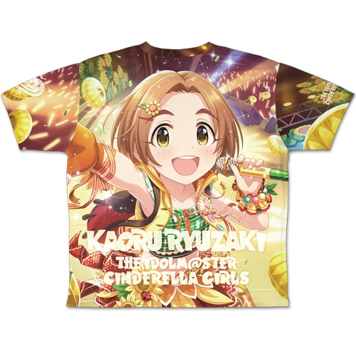 【グッズ-Tシャツ】アイドルマスター シンデレラガールズ ひまわりサニーデイ 龍崎薫 両面フルグラフィックTシャツ/XL サブ画像3