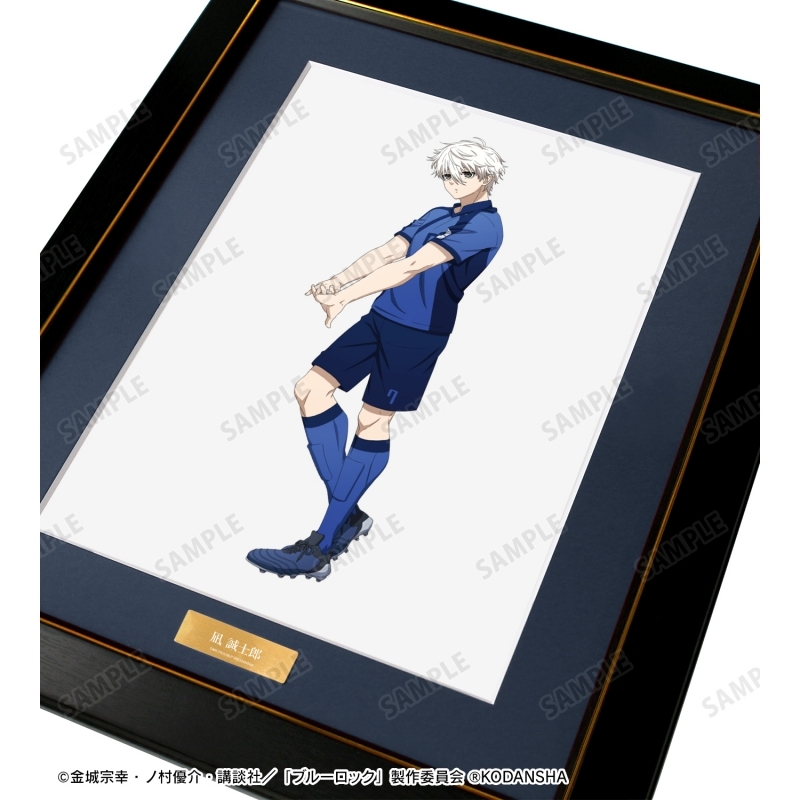 【グッズ-ボード】ブルーロック 描き下ろしイラスト 凪 誠士郎 試合前の準備中ver. キャラファイングラフ サブ画像2