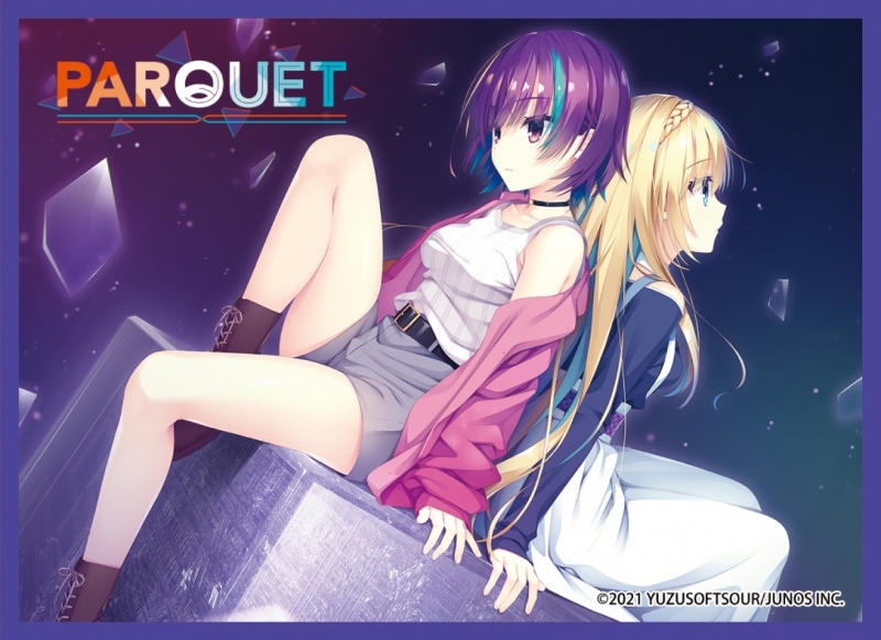 【グッズ-カードケース】PARQUET きゃらスリーブコレクション マットシリーズ 「茨木リノ&城門ツバサ」(No.MT1160)