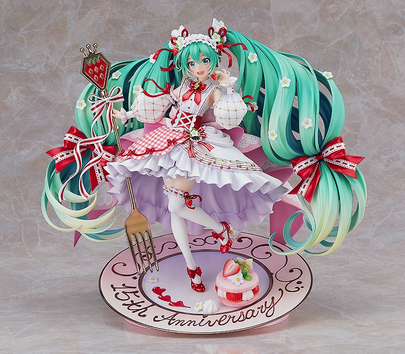 【フィギュア】キャラクター・ボーカル・シリーズ01 初音ミク 初音ミク 15th Anniversary Ver. 1/7スケール プラスチック製塗装済み完成品【特価】 サブ画像6