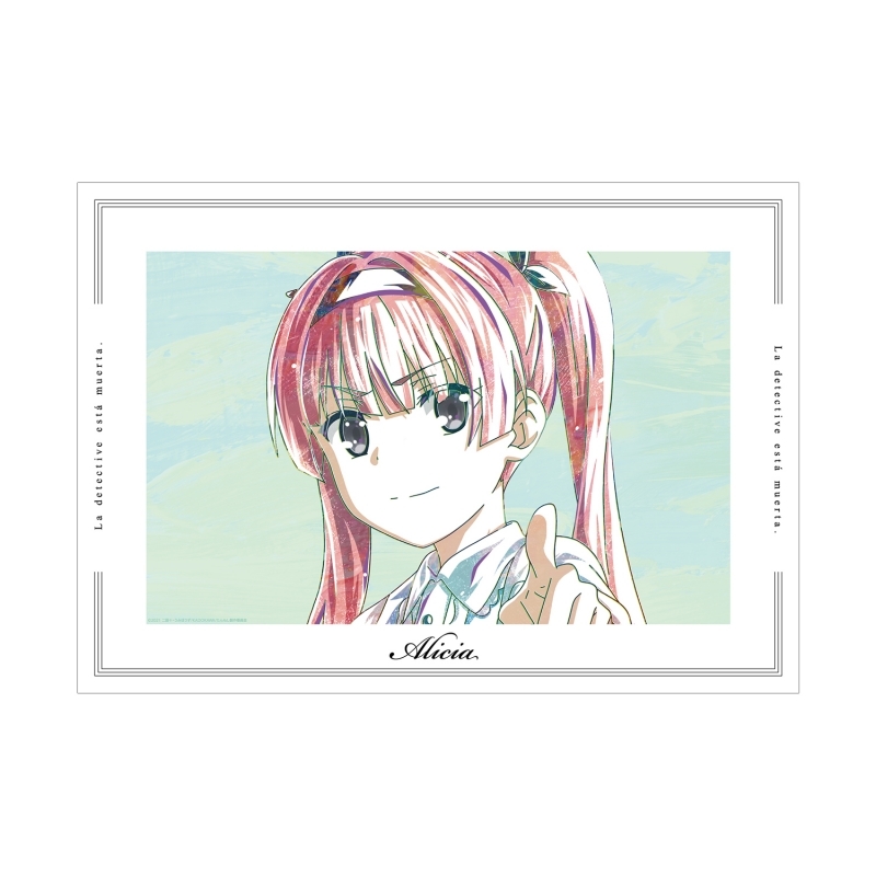 【グッズ-ポスター】探偵はもう、死んでいる。 アリシア Ani-Art A3マット加工ポスター