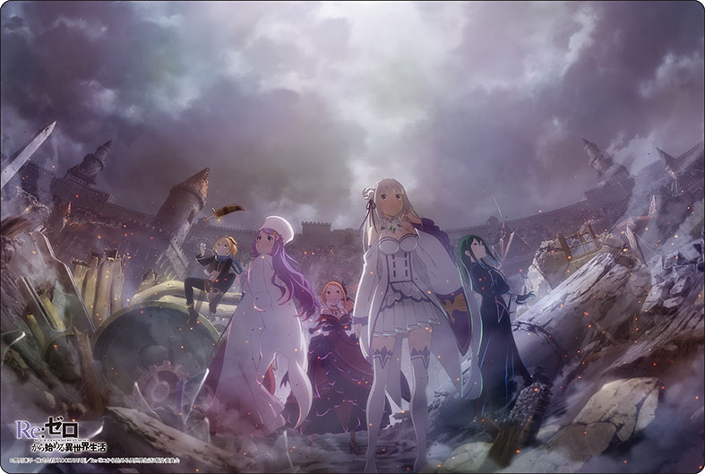 【トレカ-サプライ】ブシロード ラバーマットコレクション V2 Vol.1392 Re:ゼロから始める異世界生活 3rd season『エミリア&フェルト&クルシュ&アナスタシア&プリシラ』