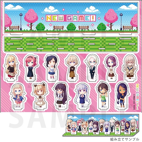 グッズ スタンドポップ New Game アクリルジオラマ 催事商品 ゲーマーズ キャラクターグッズ商品の総合通販