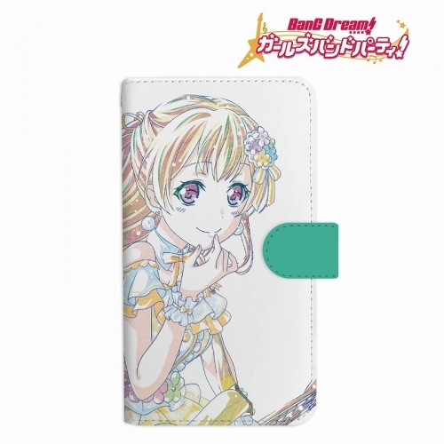 【グッズ-携帯グッズ】BanG Dream! ガールズバンドパーティ! 白鷺千聖 Ani-Art 手帳型スマホケース(対象機種/Mサイズ)