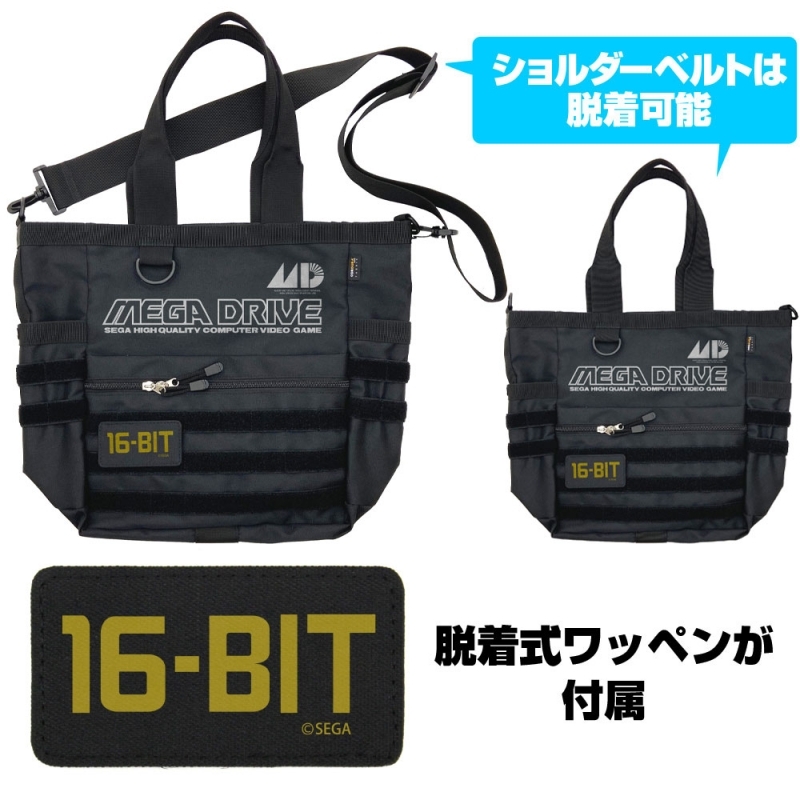 【グッズ-バッグ】メガドライブ ファンクショナルトートバック/BLACK サブ画像2