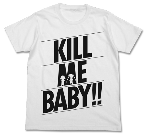 【グッズ-Tシャツ】キルミーベイベー KILL ME Tシャツ WHITE M