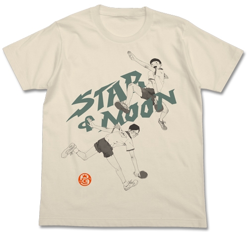 【グッズ-Tシャツ】ピンポン ペコとスマイル Tシャツ NATURAL-M
