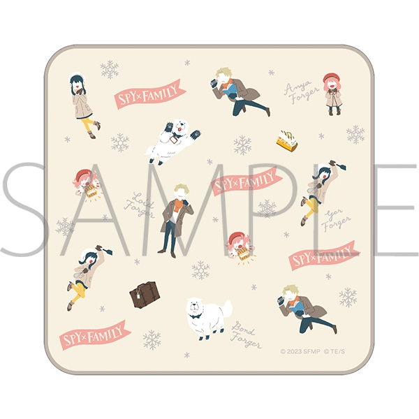 【グッズ-タオル】劇場版 SPY×FAMILY CODE: White ハンドタオル ゆるパレット A