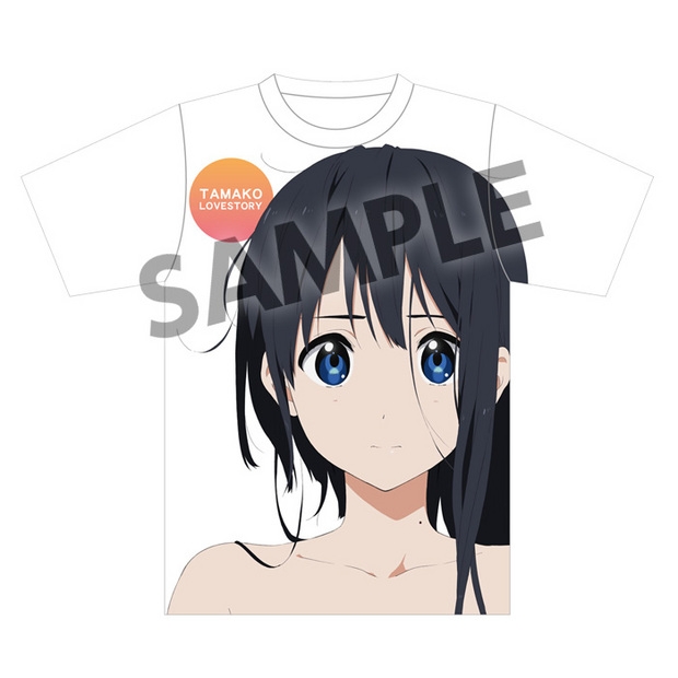 【グッズ-Tシャツ】劇場版たまこまーけっと たまこラブストーリー フルグラフィックTシャツ 北白川たまこ M