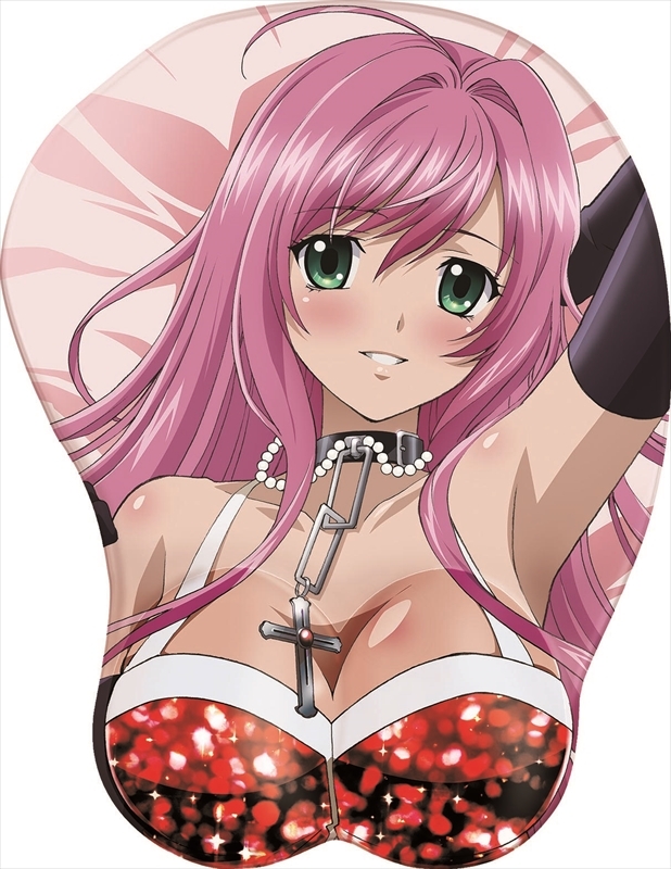 【グッズ-マウスパット】ロザリオとバンパイア 立体マウスパッド 赤夜萌香
