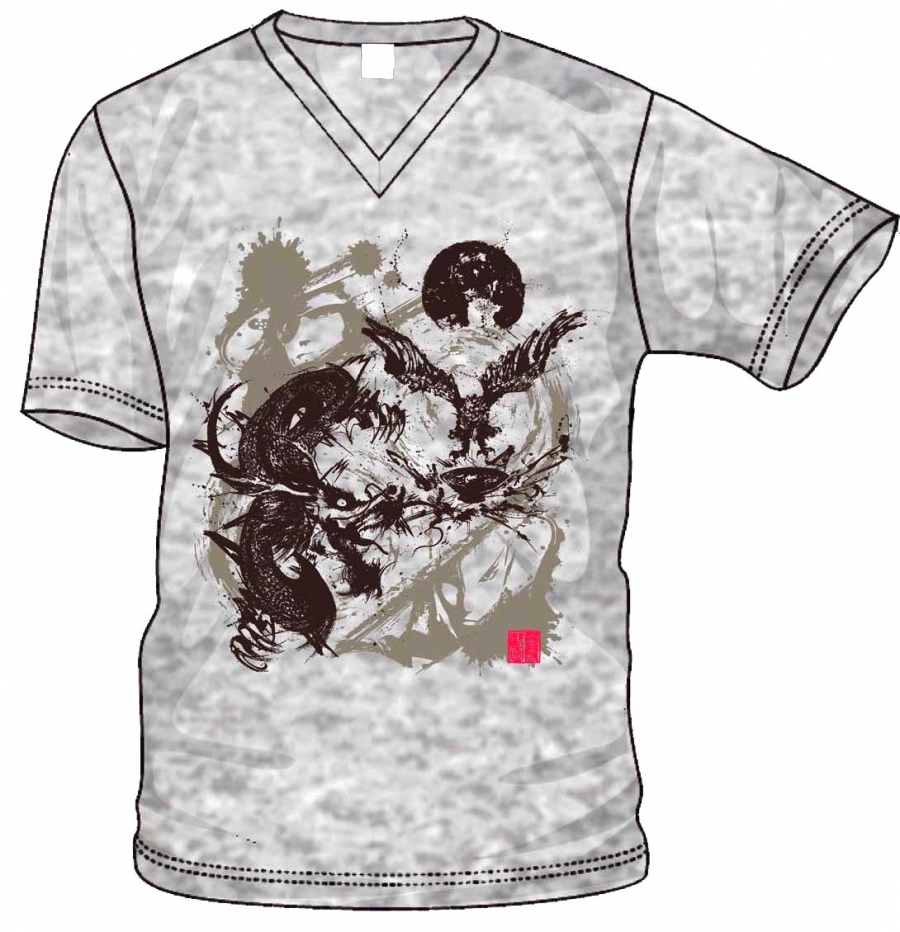 【グッズ-Tシャツ】戦国BASARA4 Tシャツ 戯画バサラ L