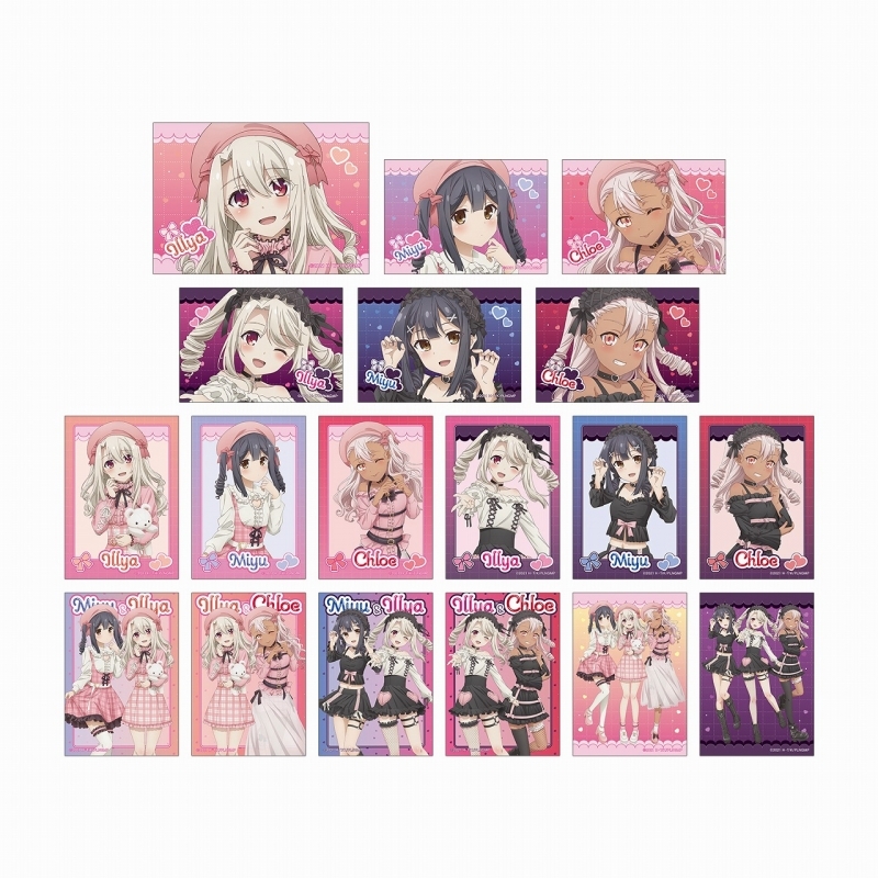 【グッズ-ブロマイド】劇場版「Fate/kaleid liner プリズマ☆イリヤ Licht 名前の無い少女」 描き下ろしイラスト kawaii style ver. トレーディングブロマイド