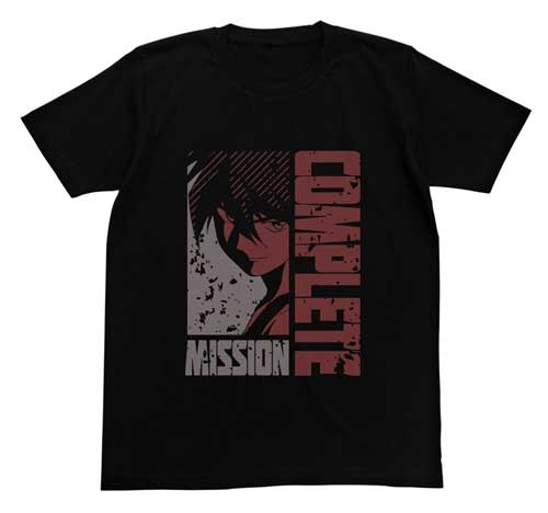 【グッズ-Tシャツ】新機動戦記ガンダムW  任務完了Tシャツ BLACK S